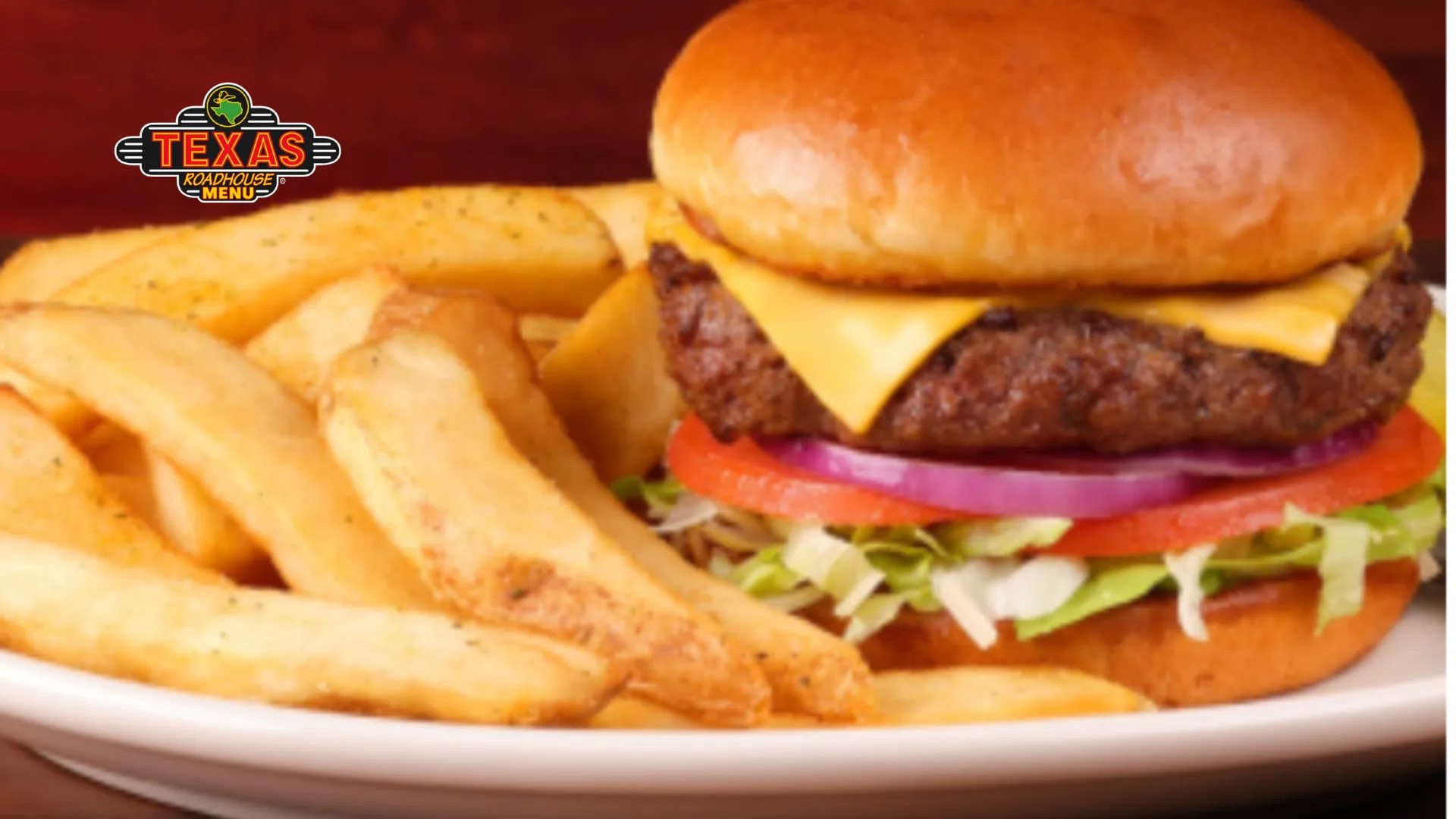 All-American Cheeseburger served with chips