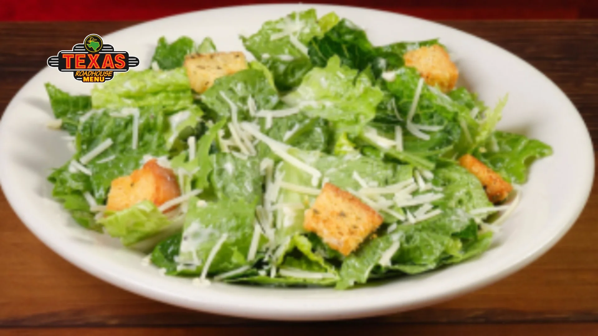 Caesar Salad served with salad