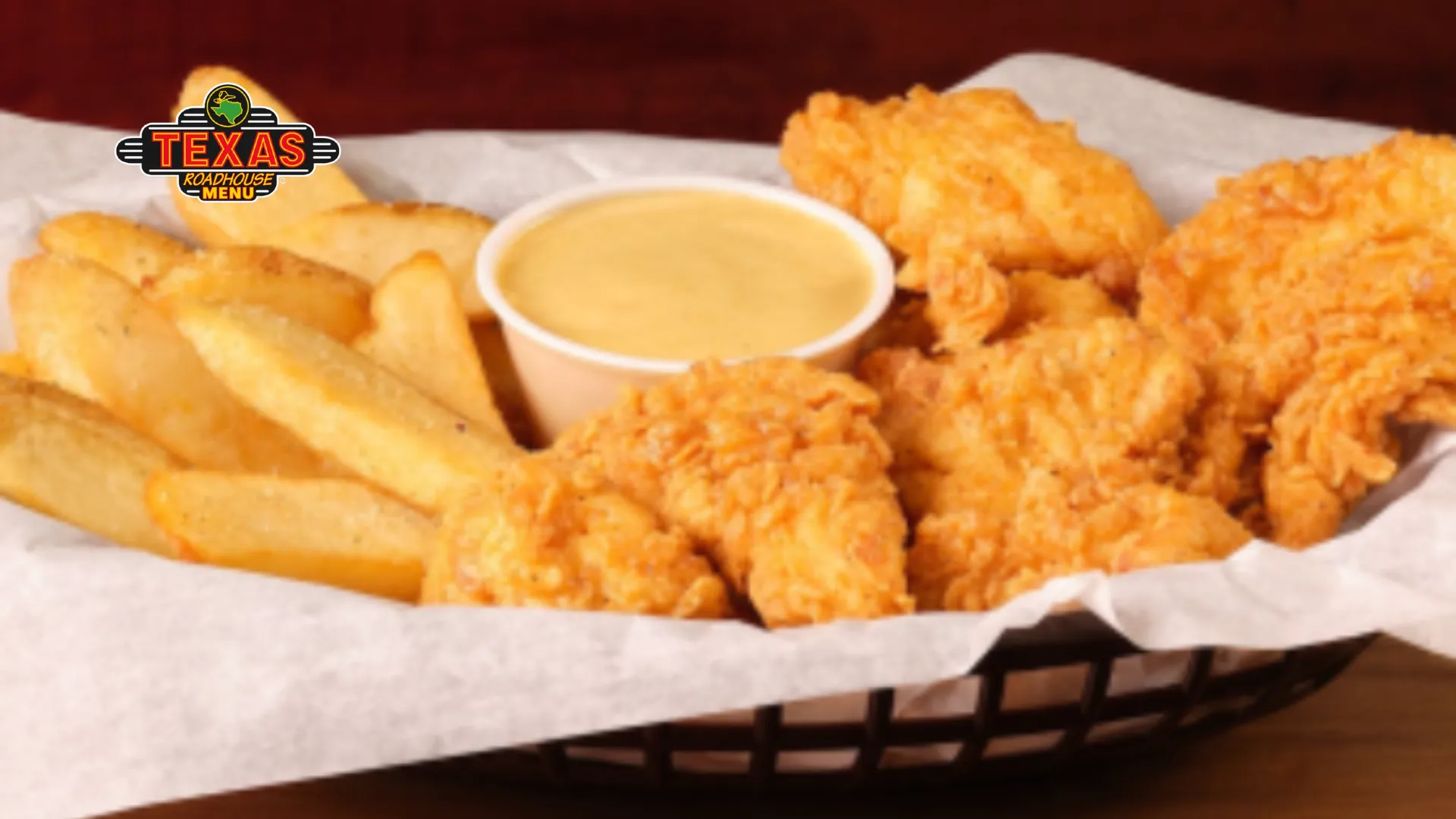 Jr. Chicken Tenders served with chips and butter