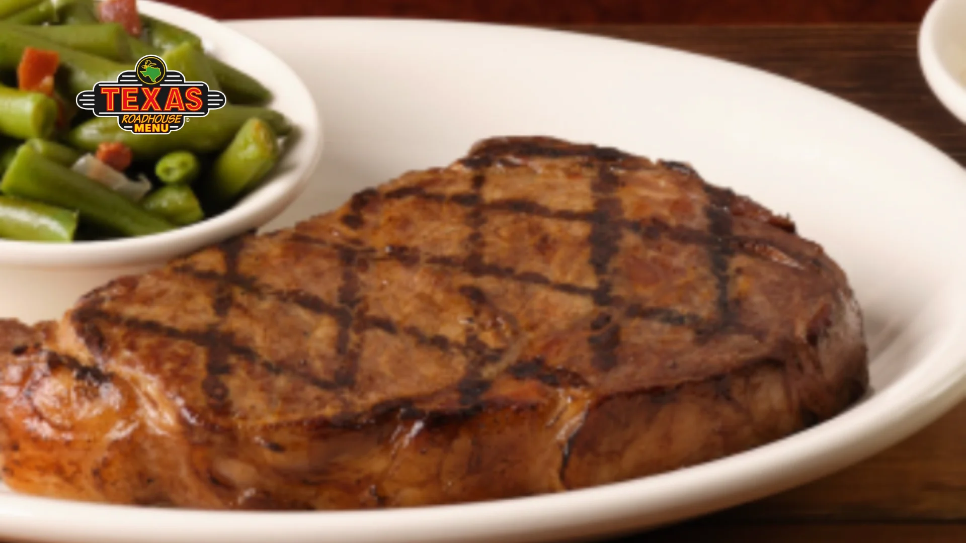 Ft. Worth Ribeye served with salad